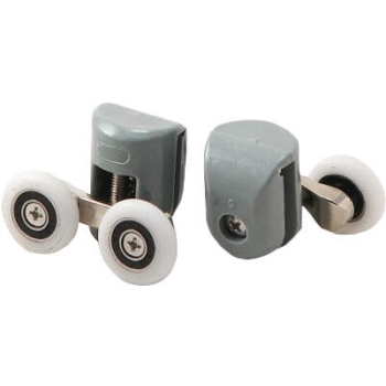 Rolki górne podwójne do szyb 5 mm - FI 23 mm